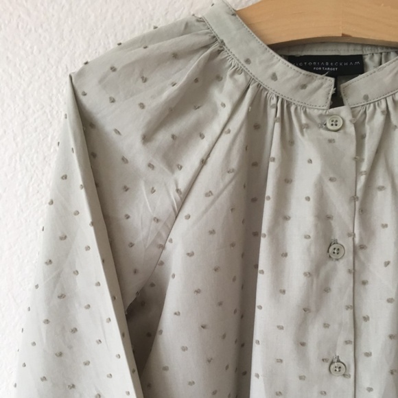 Victoria Beckham For Target Girls Sage Button Up - Picture 5 of 8